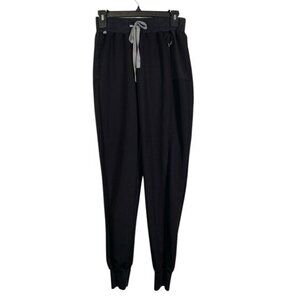 FIGS Zamora Black Jogger Scrub Pants Surgeon Pharmacist Doctor Nurse SZ XS #5587